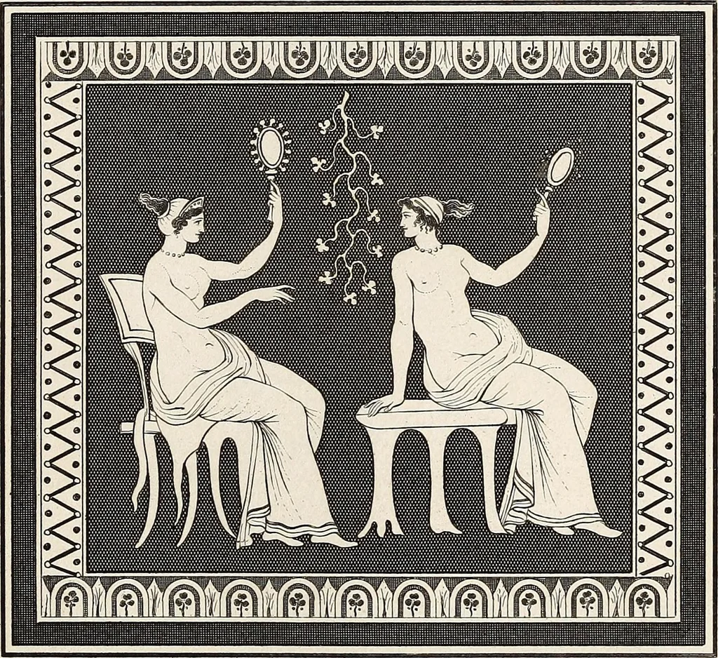 An illustration from Outlines from the figures and compositions upon the Greek, Roman, and Etruscan vases of the late Sir William Hamilton; with engraved borders, 1804, leaf 108