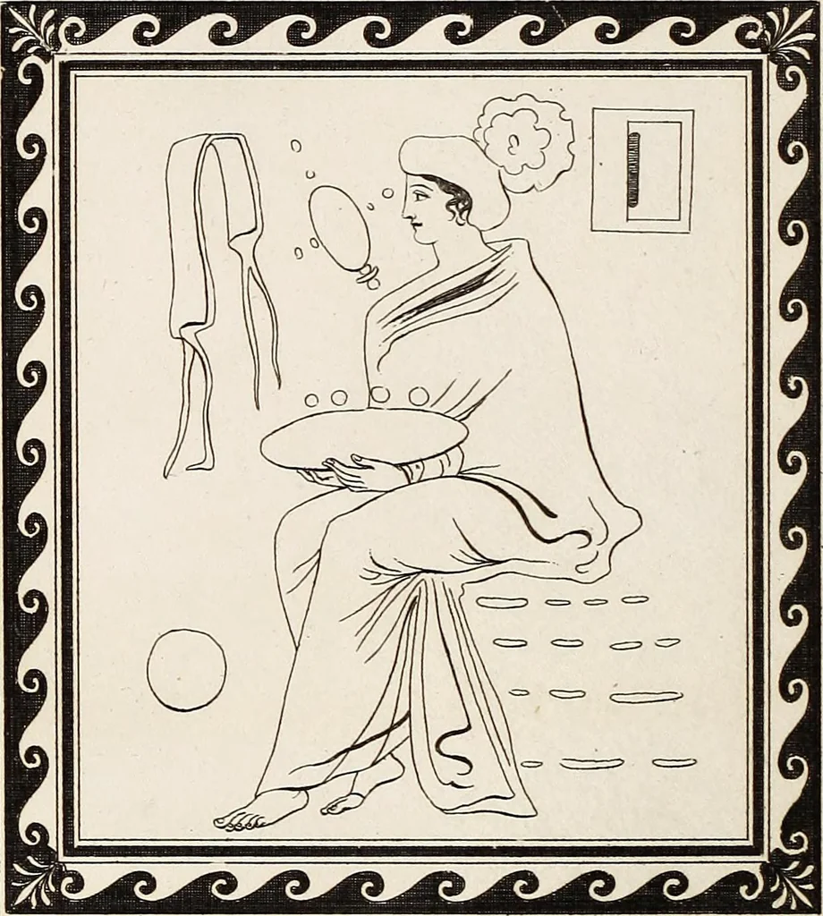An illustration from Outlines from the figures and compositions upon the Greek, Roman, and Etruscan vases of the late Sir William Hamilton; with engraved borders, 1804, leaf 111