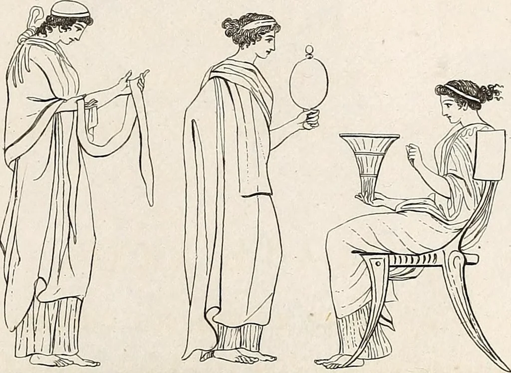 An illustration from Outlines from the figures and compositions upon the Greek, Roman, and Etruscan vases of the late Sir William Hamilton; with engraved borders, 1804, leaf 116