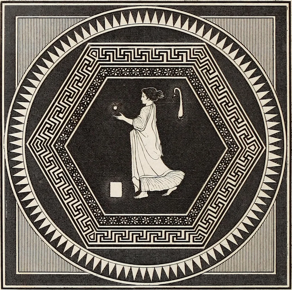 An illustration from Outlines from the figures and compositions upon the Greek, Roman, and Etruscan vases of the late Sir William Hamilton; with engraved borders, 1804, leaf 39