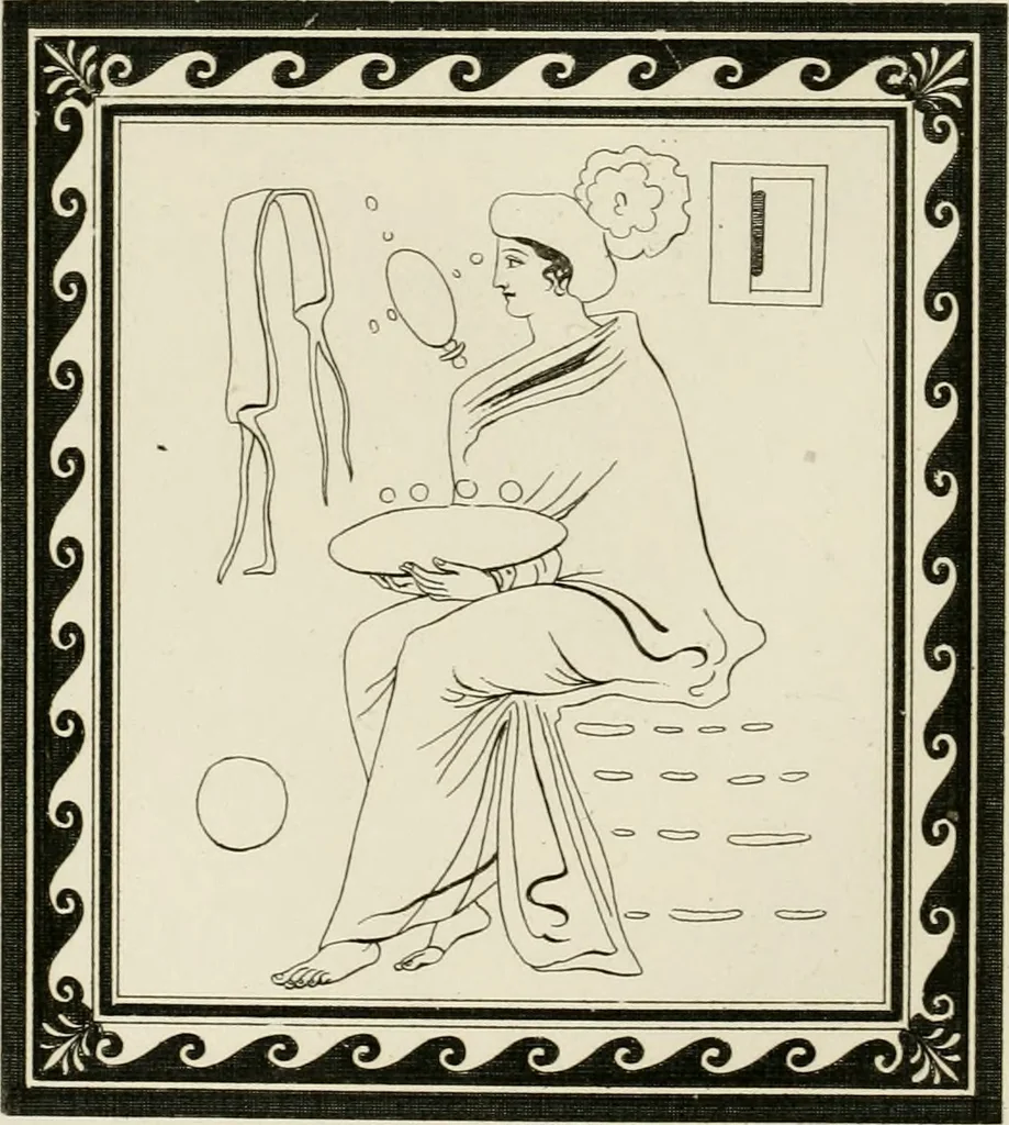 An illustration from Outlines from the figures and compositions upon the Greek, Roman, and Etruscan vases of the late Sir William Hamilton with engraved borders, 1804, leaf 113