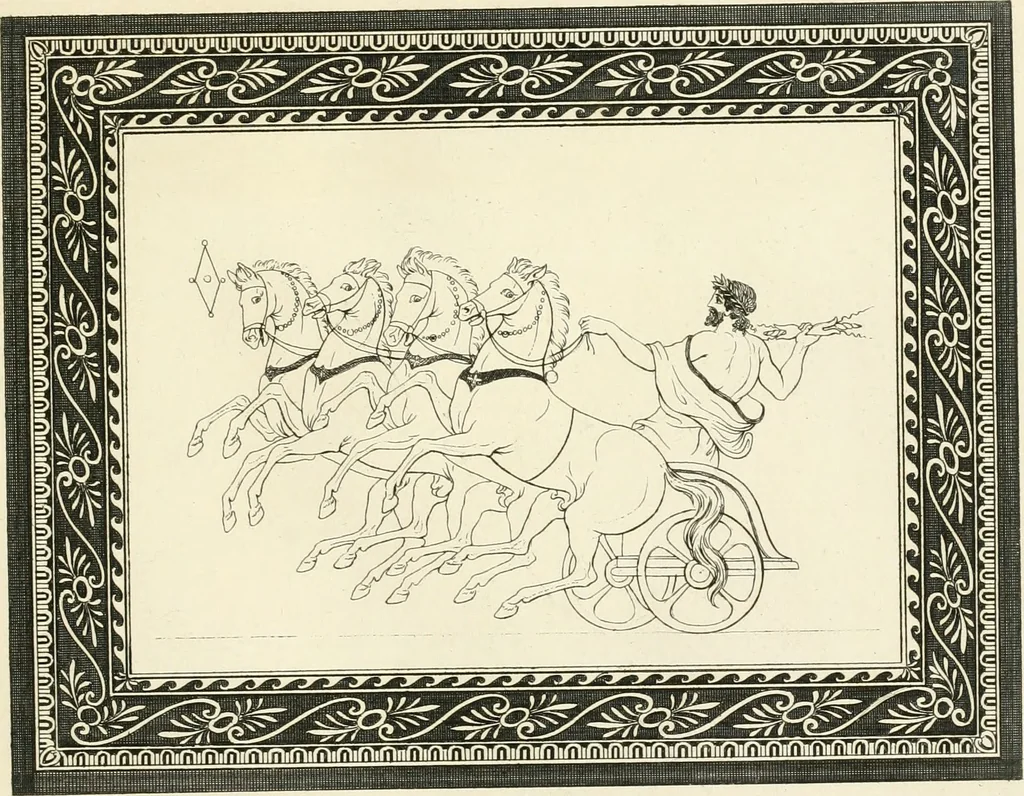 An illustration from Outlines from the figures and compositions upon the Greek, Roman, and Etruscan vases of the late Sir William Hamilton with engraved borders, 1804, leaf 78