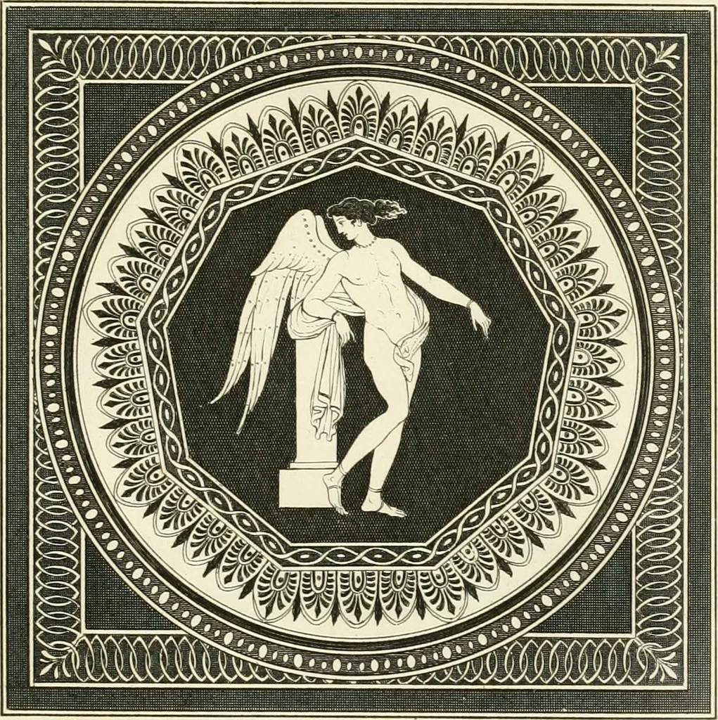 An illustration from Outlines from the figures and compositions upon the Greek, Roman, and Etruscan vases of the late Sir William Hamilton with engraved borders, 1804, leaf 92