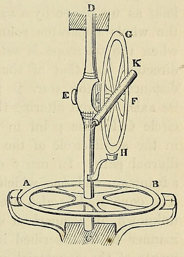 An illustration from Outlines of astronomy, 1858, leaf 147