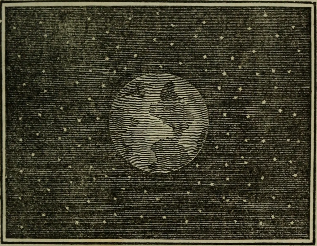 An illustration from Outlines of astronomy, 1850, leaf 18