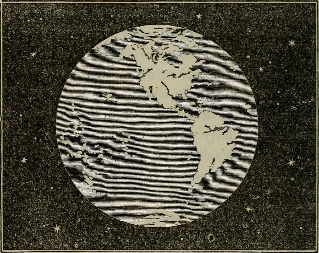 An illustration from Outlines of astronomy, 1850, leaf 67