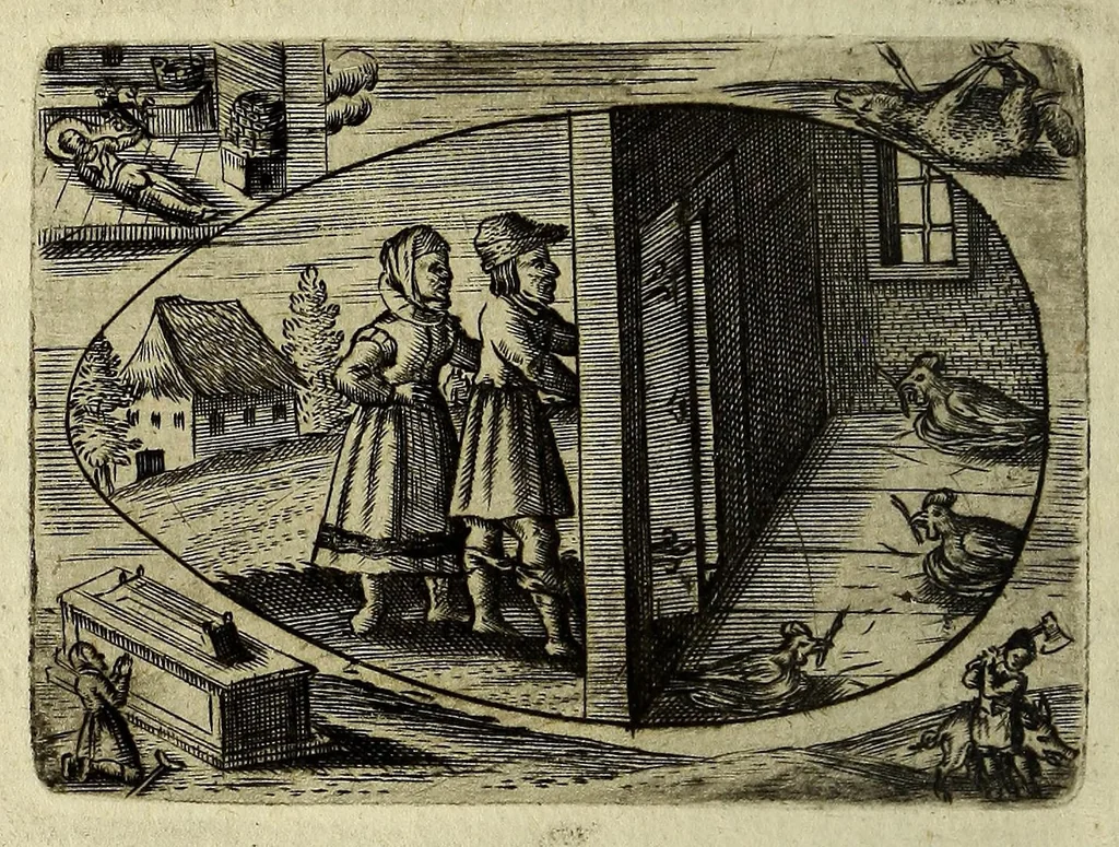 An illustration from Ova paschalia sacro emblemate, 1635, leaf 226