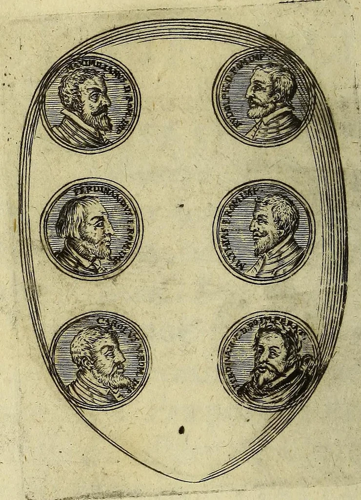 An illustration from Ova paschalia sacro emblemate, 1635, leaf 40