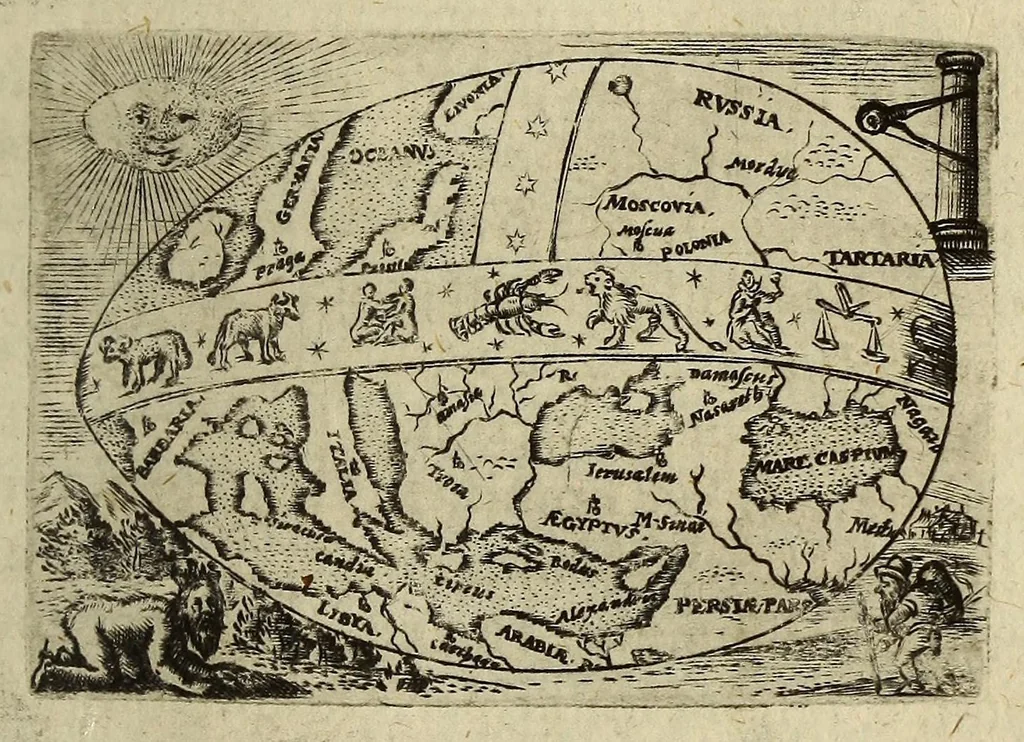 An illustration from Ova paschalia sacro emblemate, 1635, leaf 83