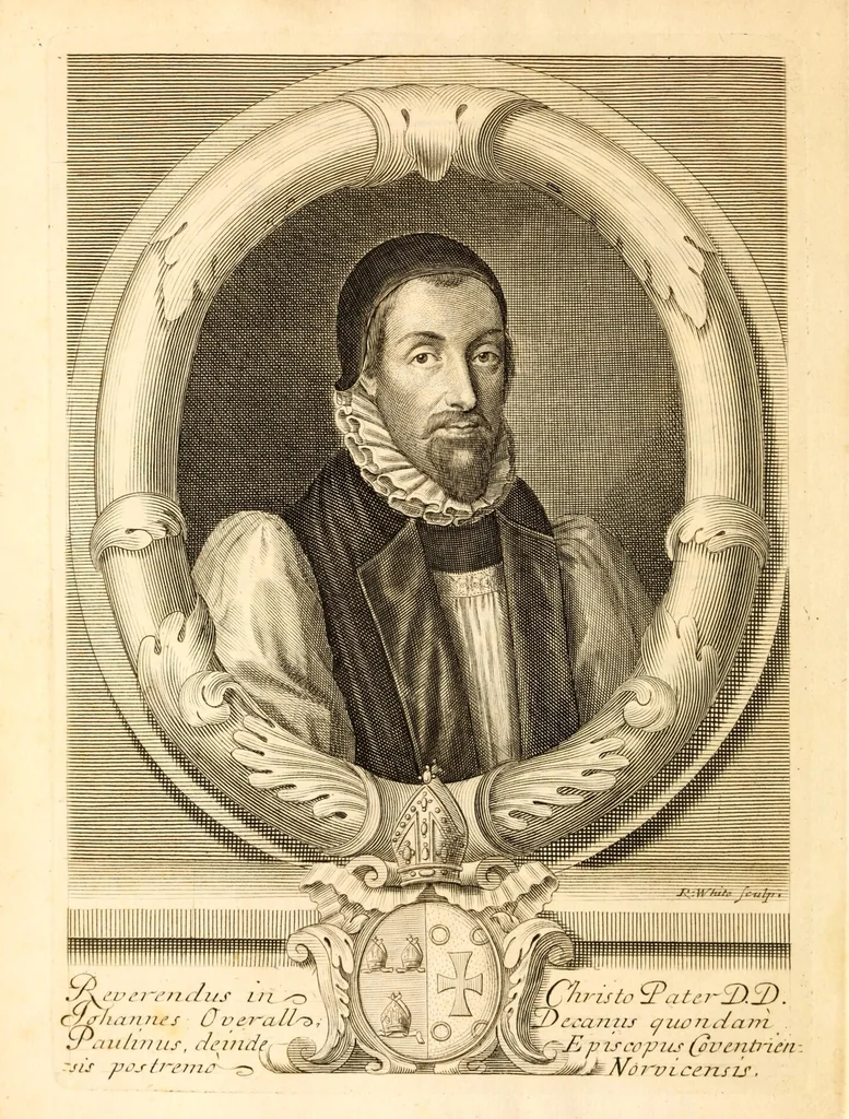 An illustration from Bishop Overall's Convocation book MDCVI, concerning the government of God's Catholick church, and the kingdoms of the whole world, 1690, leaf 18