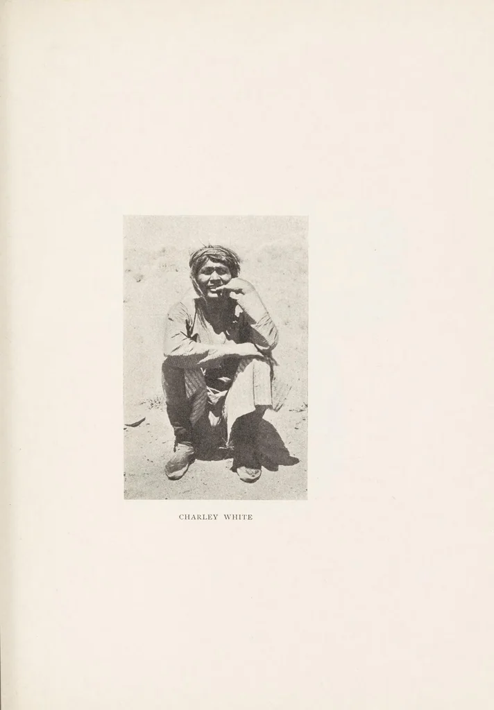 An illustration from Over the great Navajo Trail, 1900, leaf 253