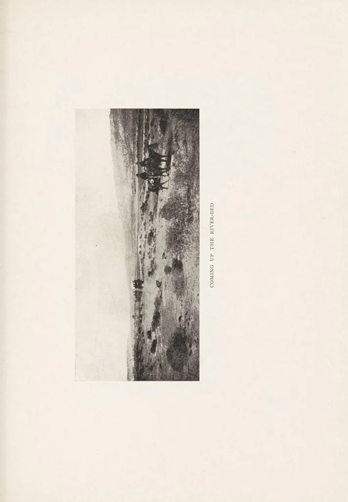 An illustration from Over the great Navajo Trail, 1900, leaf 77