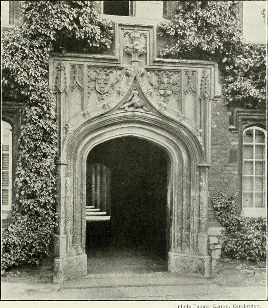 An illustration from Oxford & Cambridge, 1909, leaf 100