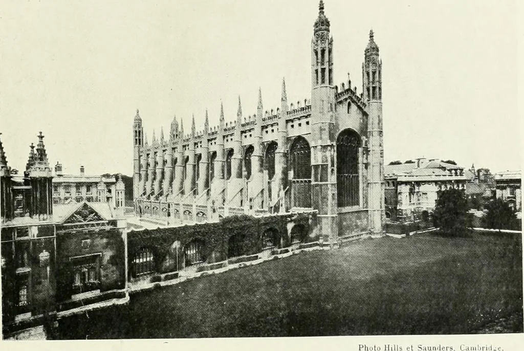 An illustration from Oxford & Cambridge, 1909, leaf 102