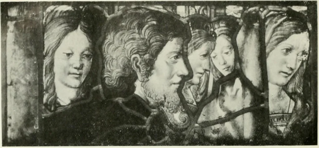 An illustration from Oxford & Cambridge, 1909, leaf 105