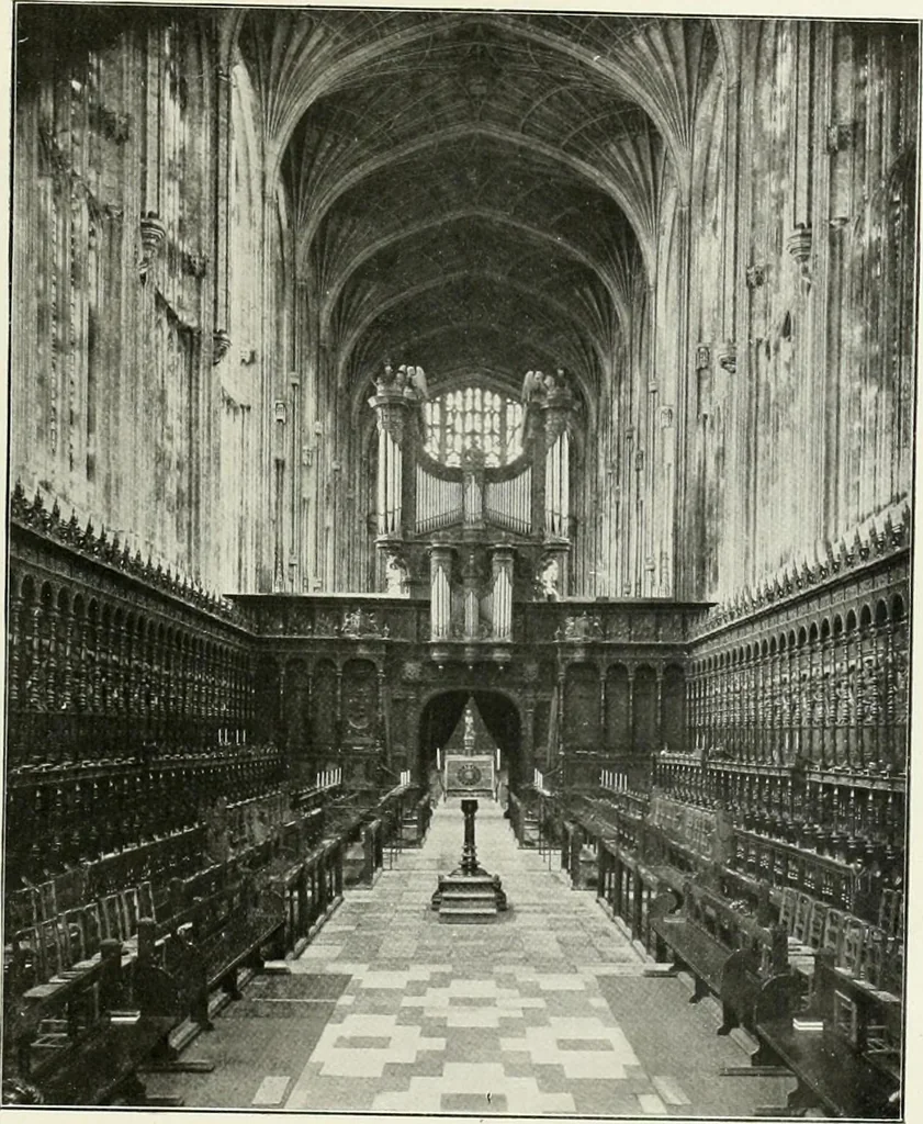 An illustration from Oxford & Cambridge, 1909, leaf 110