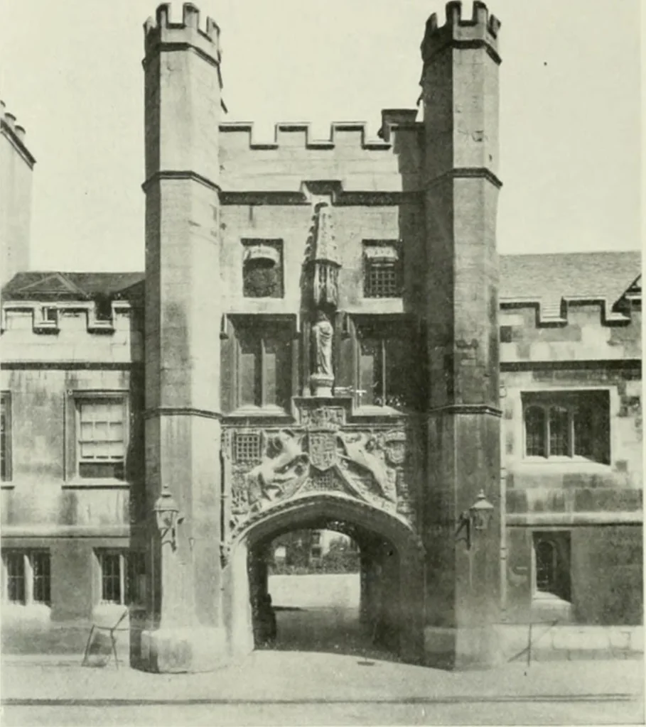 An illustration from Oxford & Cambridge, 1909, leaf 111
