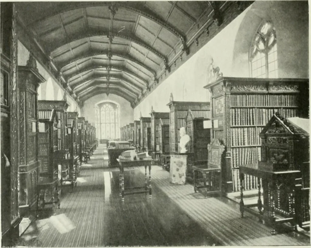 An illustration from Oxford & Cambridge, 1909, leaf 115