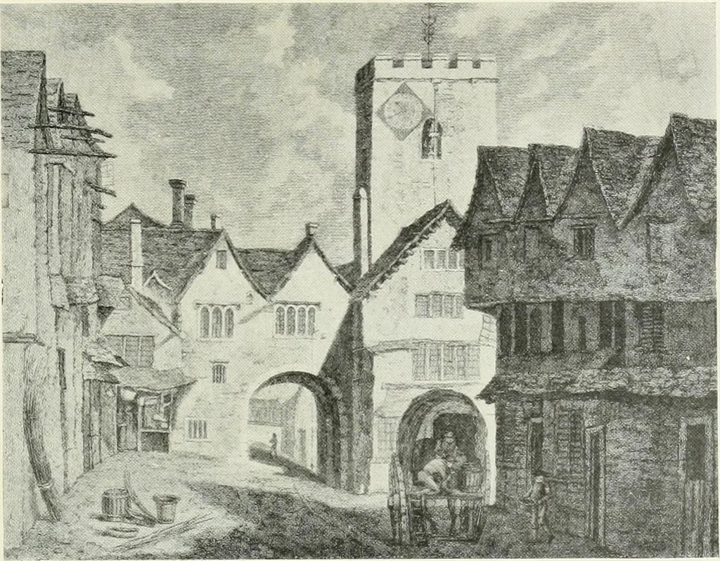 An illustration from Oxford & Cambridge, 1909, leaf 16
