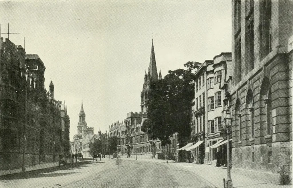 An illustration from Oxford & Cambridge, 1909, leaf 22