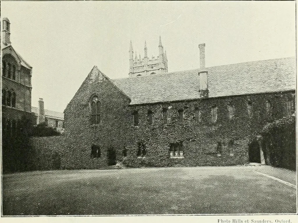 An illustration from Oxford & Cambridge, 1909, leaf 28