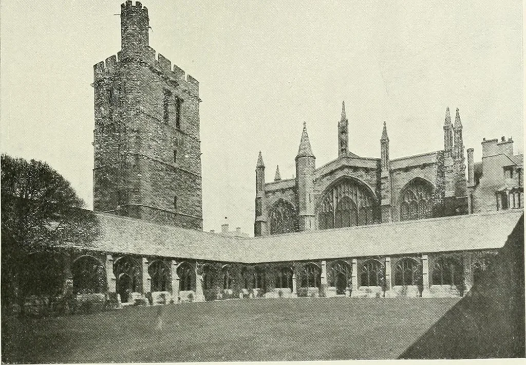 An illustration from Oxford & Cambridge, 1909, leaf 34