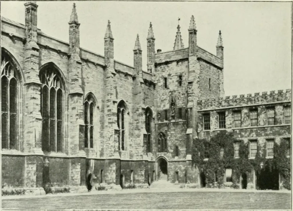 An illustration from Oxford & Cambridge, 1909, leaf 35