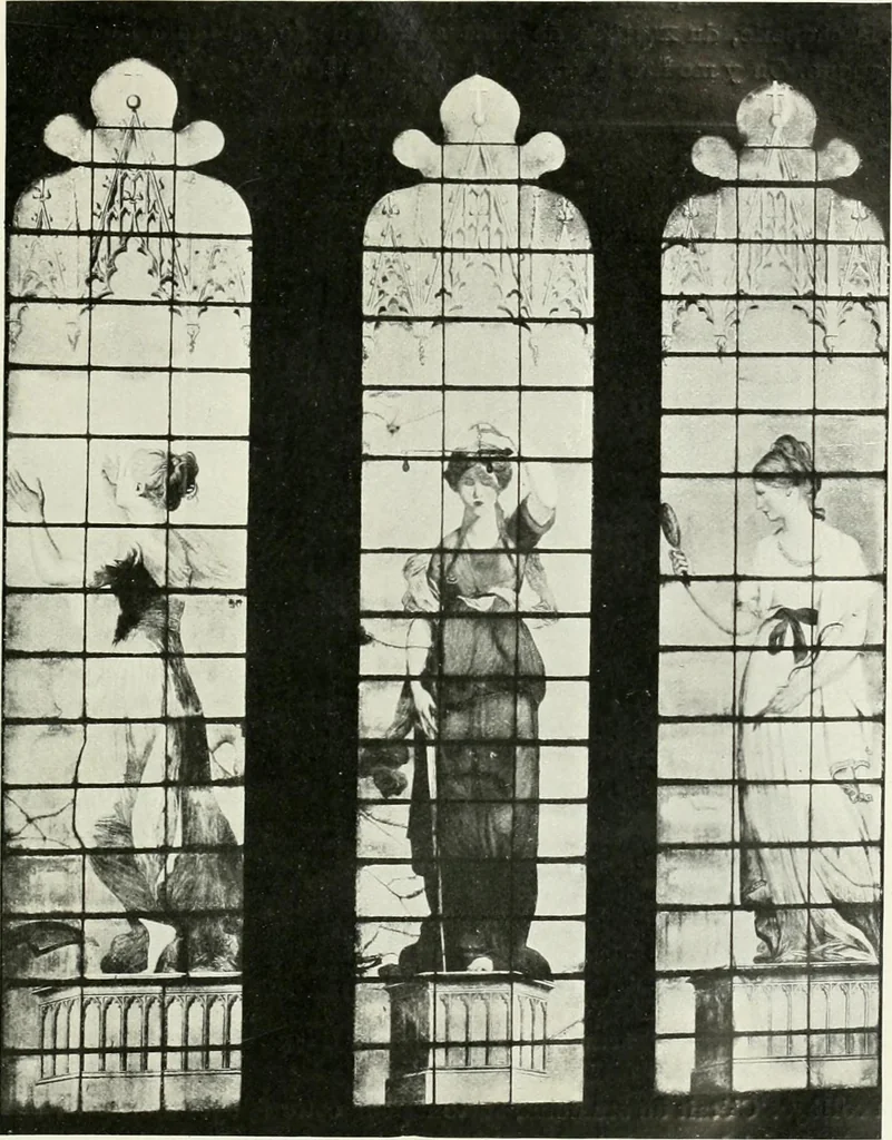 An illustration from Oxford & Cambridge, 1909, leaf 36