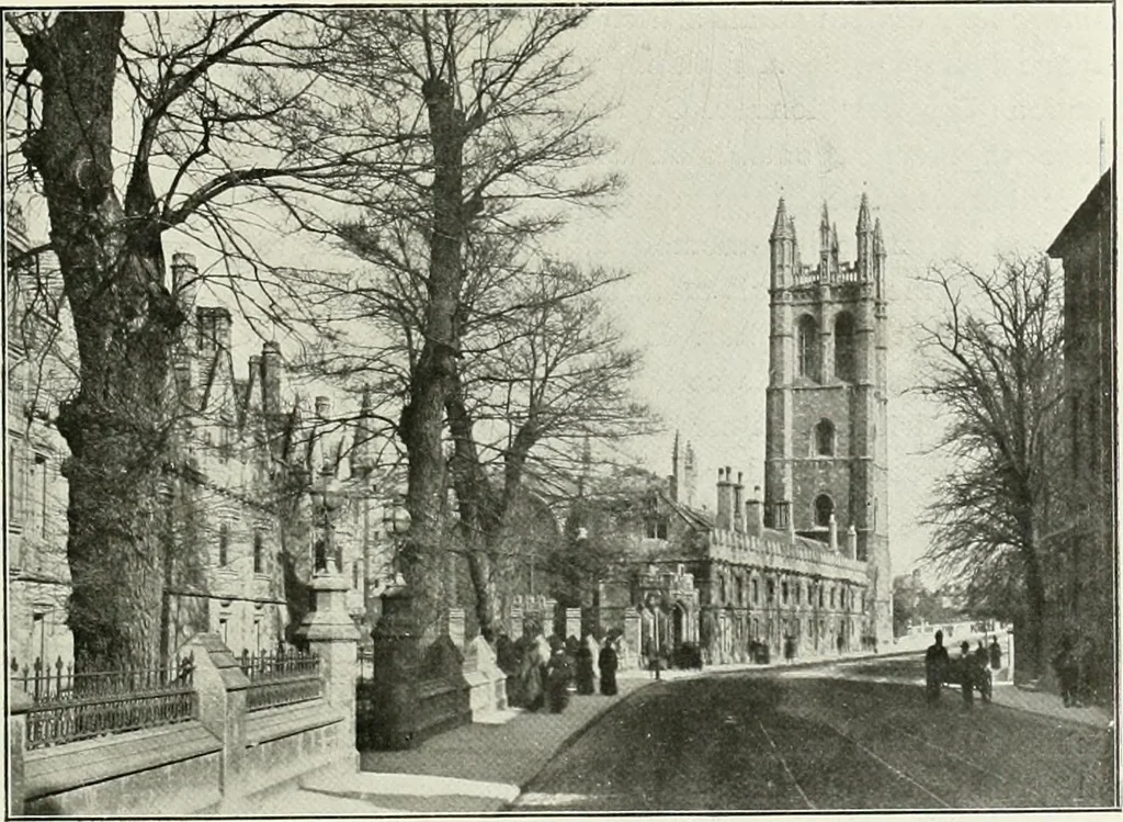 An illustration from Oxford & Cambridge, 1909, leaf 40