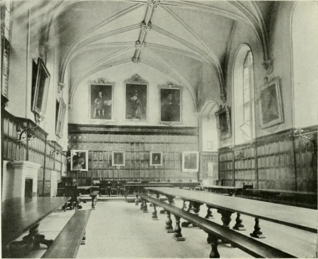 An illustration from Oxford & Cambridge, 1909, leaf 43