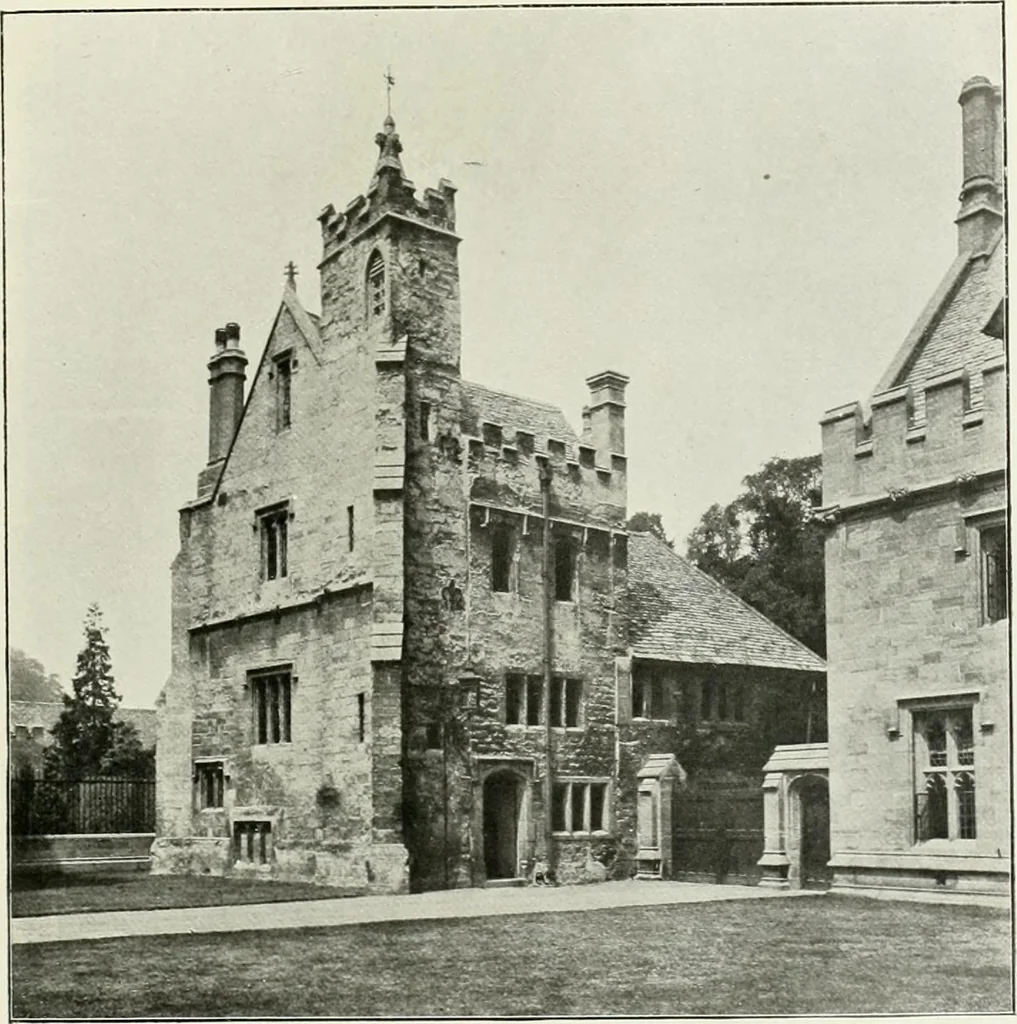 An illustration from Oxford & Cambridge, 1909, leaf 44