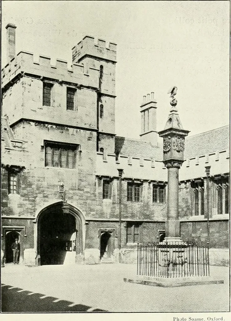An illustration from Oxford & Cambridge, 1909, leaf 50