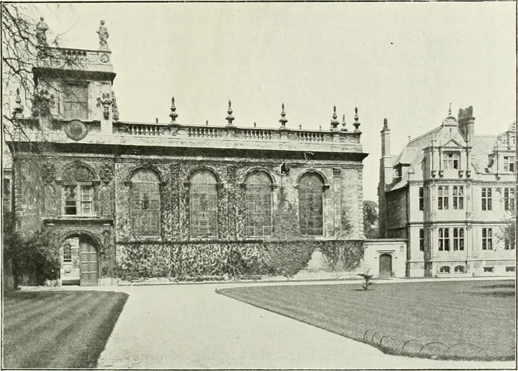 An illustration from Oxford & Cambridge, 1909, leaf 58