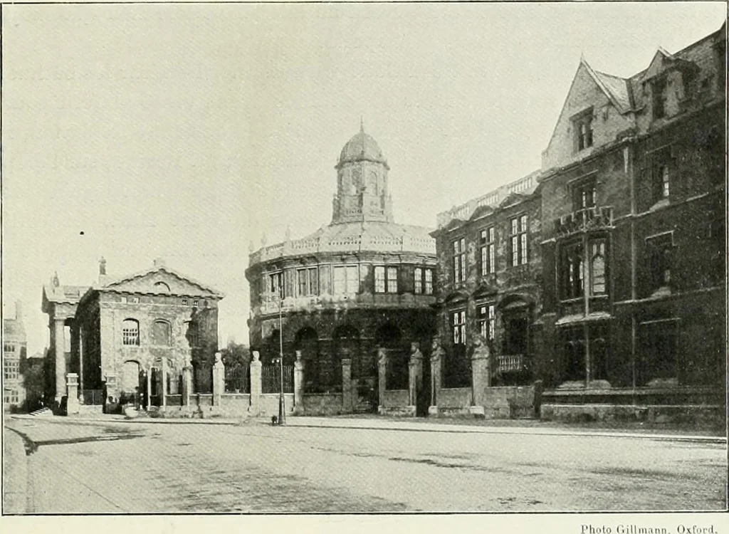 An illustration from Oxford & Cambridge, 1909, leaf 74