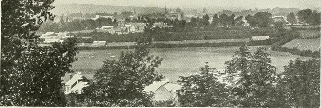 An illustration from Oxford & Cambridge, 1909, leaf 8