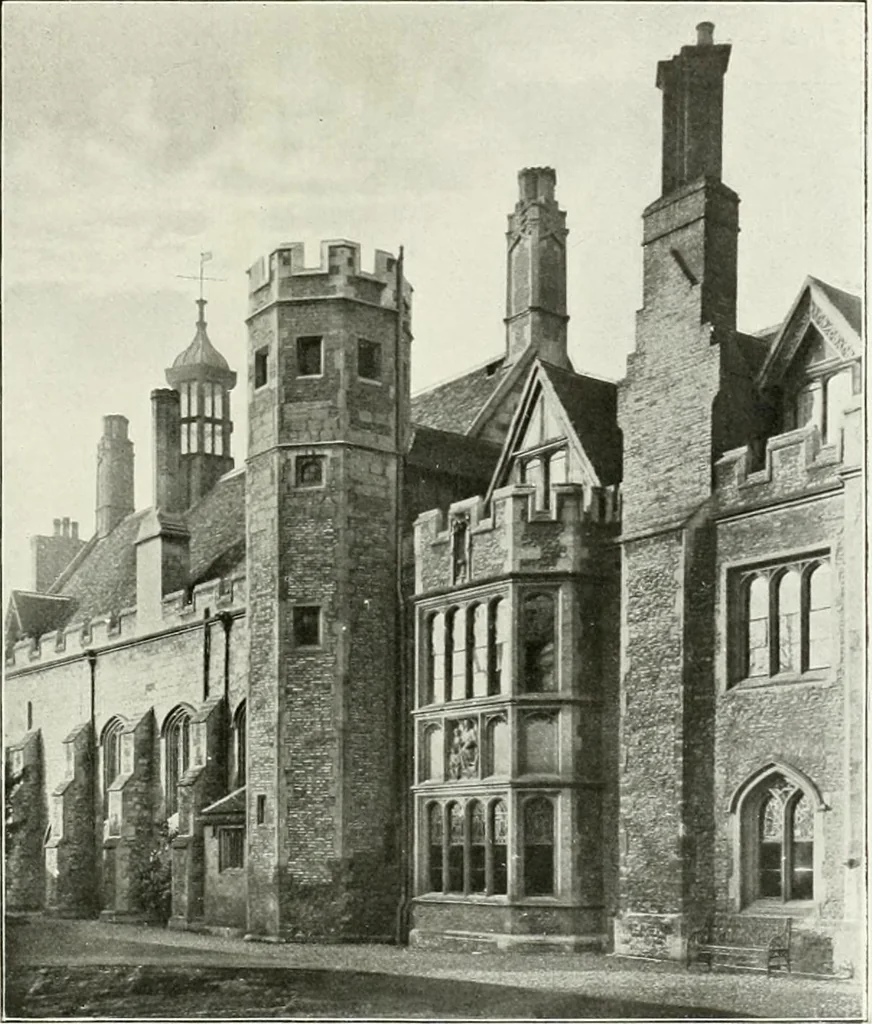 An illustration from Oxford & Cambridge, 1909, leaf 96