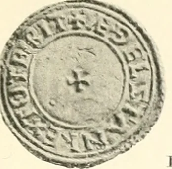 An illustration from Oxford silver pennies from A.D.925-A.D.1272, 1904, leaf 148