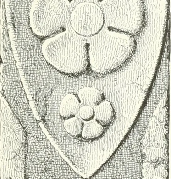 An illustration from De danske runemindesmaerker, forklarede, 1864, leaf 212