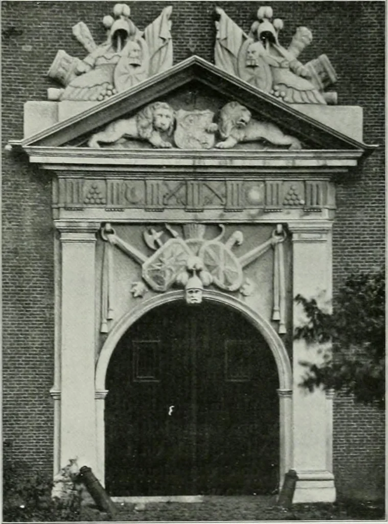 An illustration from De Nederlandsche monumenten van geschiedenis en kunst : geillustreerde beschrijving, 1912, leaf 104