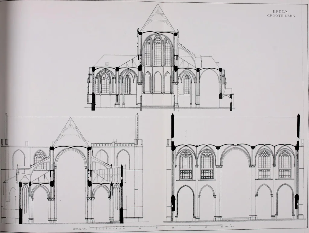 An illustration from De Nederlandsche monumenten van geschiedenis en kunst : geillustreerde beschrijving, 1912, leaf 134
