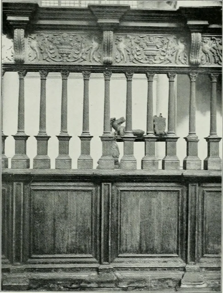 An illustration from De Nederlandsche monumenten van geschiedenis en kunst : geillustreerde beschrijving, 1912, leaf 150