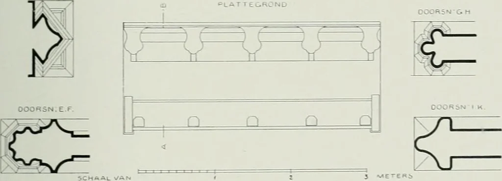 An illustration from De Nederlandsche monumenten van geschiedenis en kunst : geillustreerde beschrijving, 1912, leaf 168