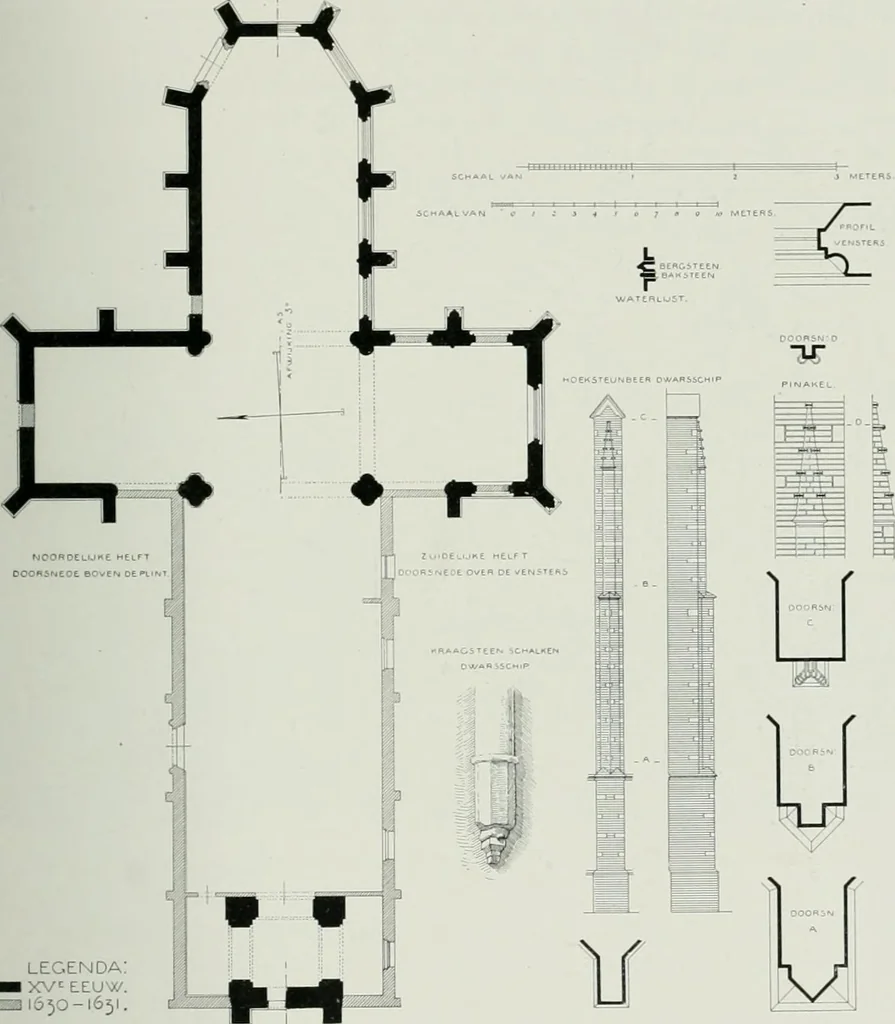 An illustration from De Nederlandsche monumenten van geschiedenis en kunst : geillustreerde beschrijving, 1912, leaf 344