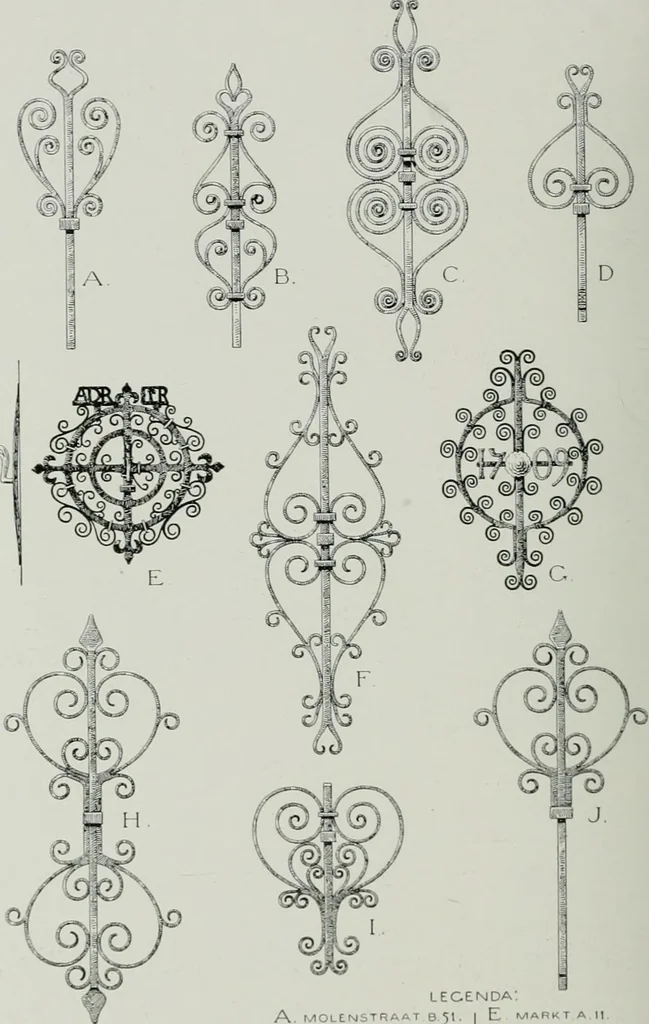 An illustration from De Nederlandsche monumenten van geschiedenis en kunst : geillustreerde beschrijving, 1912, leaf 421
