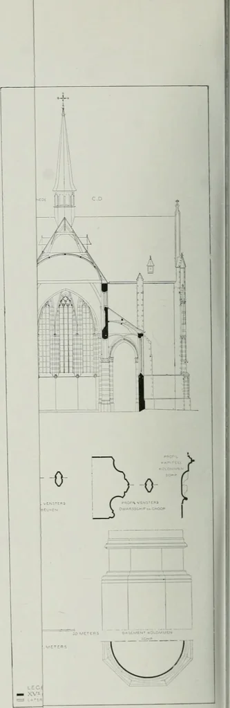 An illustration from De Nederlandsche monumenten van geschiedenis en kunst : geillustreerde beschrijving, 1912, leaf 437