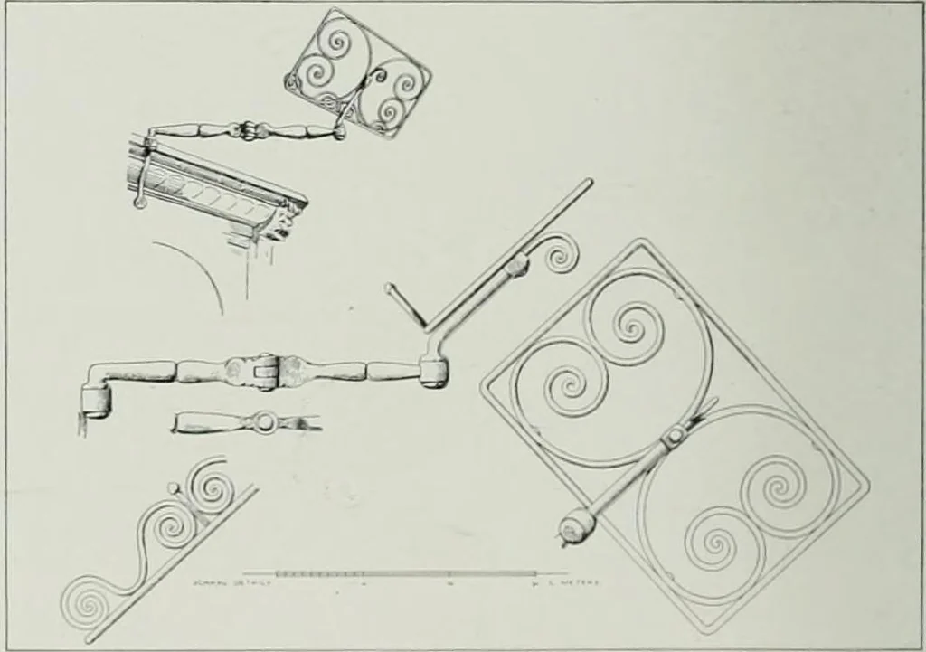 An illustration from De Nederlandsche monumenten van geschiedenis en kunst : geillustreerde beschrijving, 1912, leaf 45