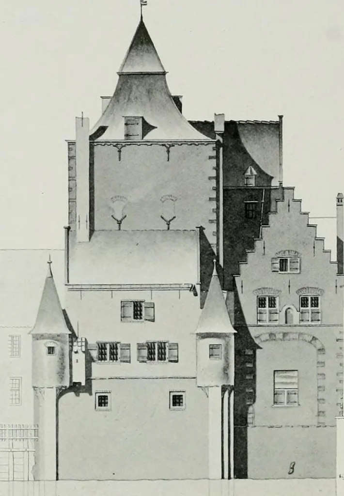 An illustration from De Nederlandsche monumenten van geschiedenis en kunst : geillustreerde beschrijving, 1912, leaf 57
