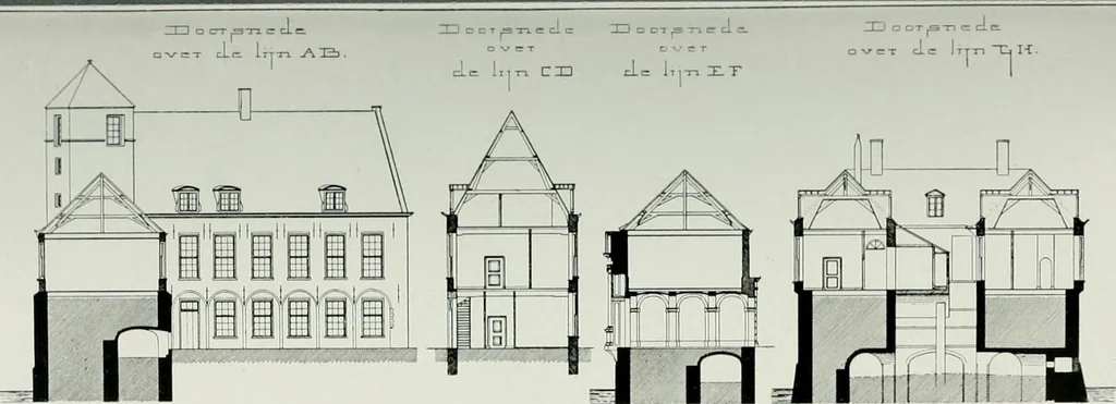 An illustration from De Nederlandsche monumenten van geschiedenis en kunst : geillustreerde beschrijving, 1912, leaf 66