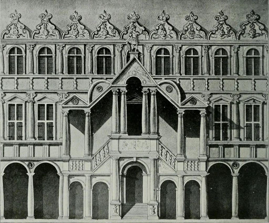 An illustration from De Nederlandsche monumenten van geschiedenis en kunst : geillustreerde beschrijving, 1912, leaf 71