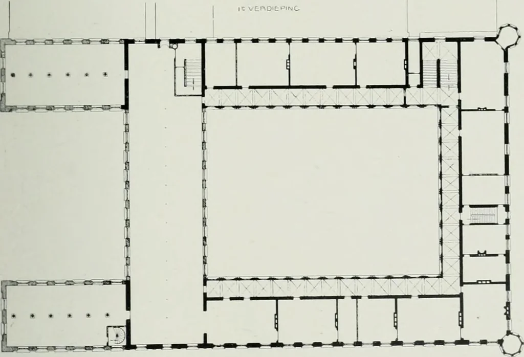An illustration from De Nederlandsche monumenten van geschiedenis en kunst : geillustreerde beschrijving, 1912, leaf 80